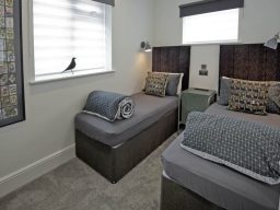 Bedroom with single beds